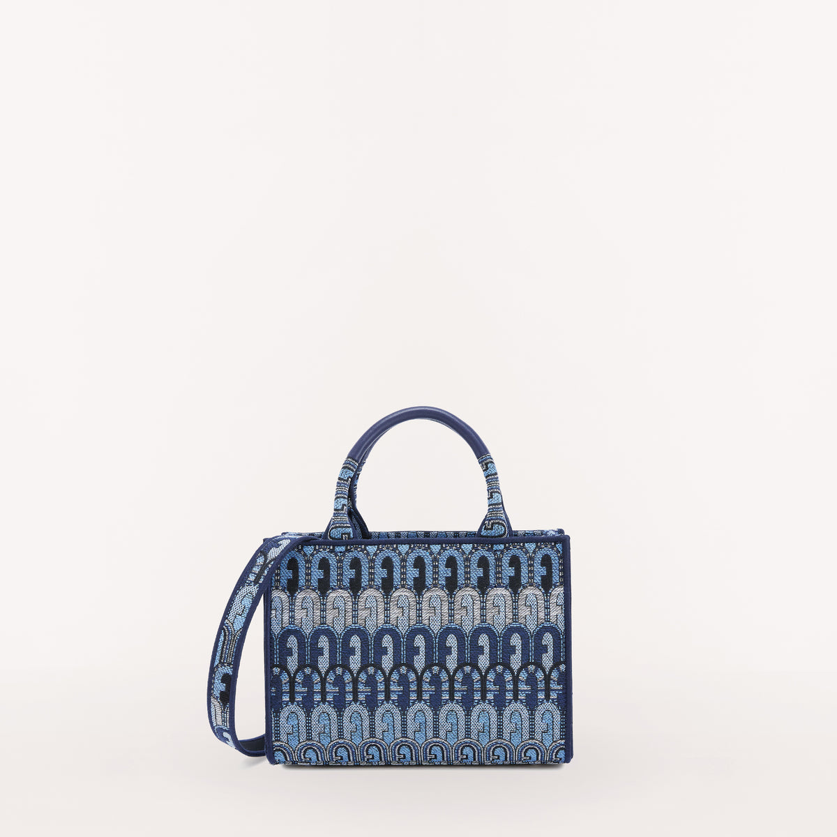 Furla Opportunity Tote Bag WB00352 Toni Blu Denim Mini WB00352AX0777TDE001003