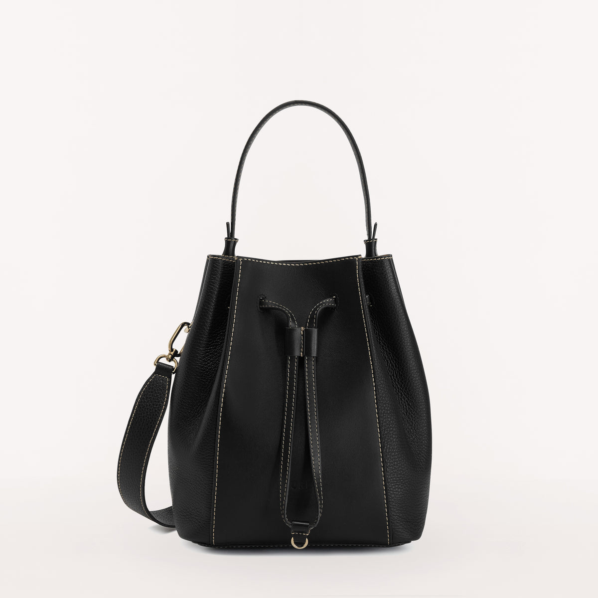 Furla Miastella Bucket Bag, Nero, Vtl Rom St. Erac
