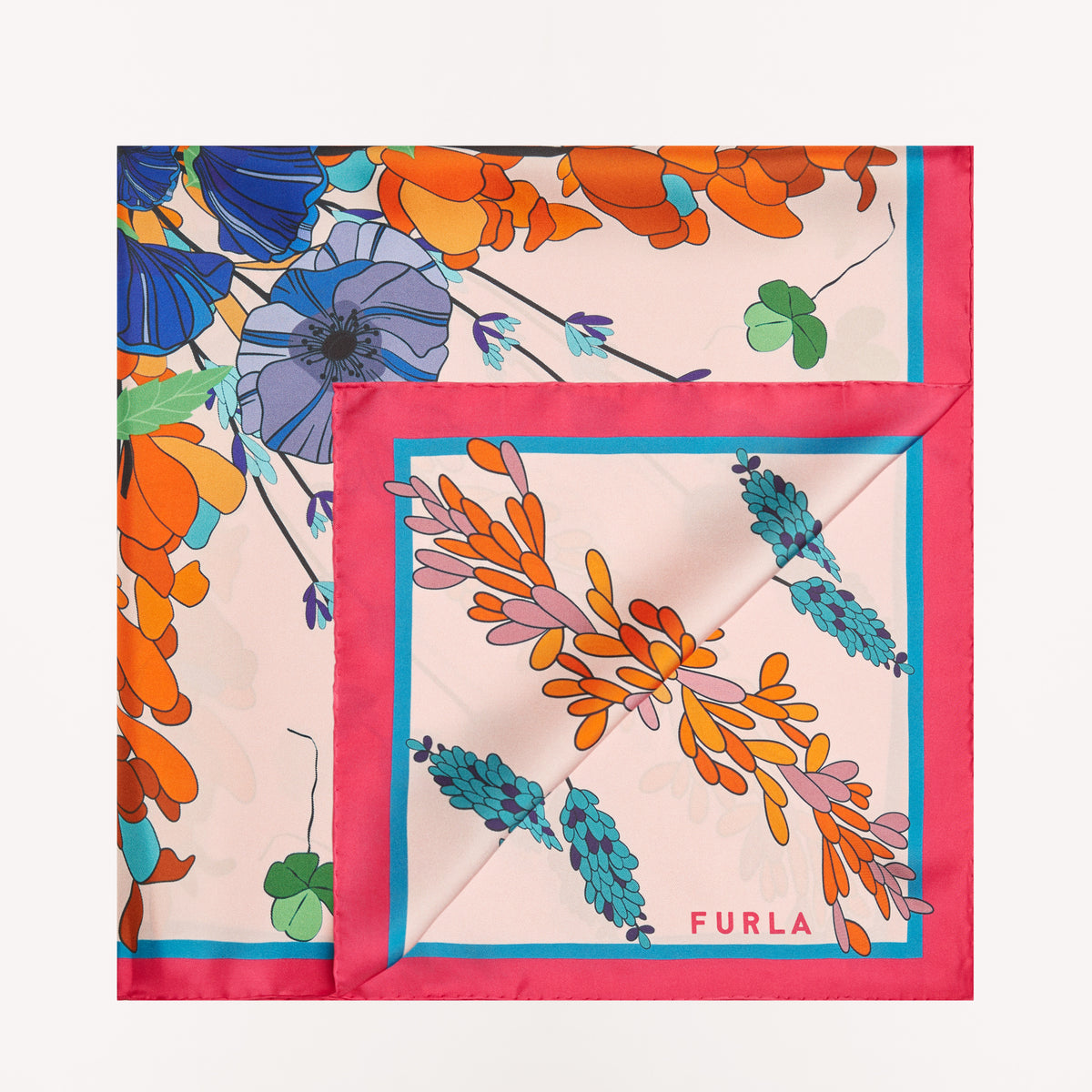 Furla Tortona Carre' 90X90, Opal, Set Twill Kalei