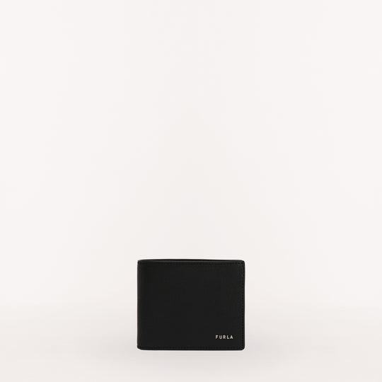 Furla Man Project BiFold Coin Wallet Nero O6 One Size