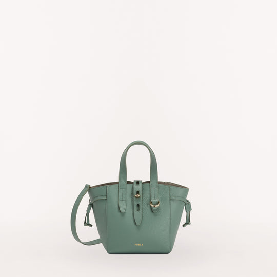 Furla Net Mini Tote Bag Mineral Green Mini