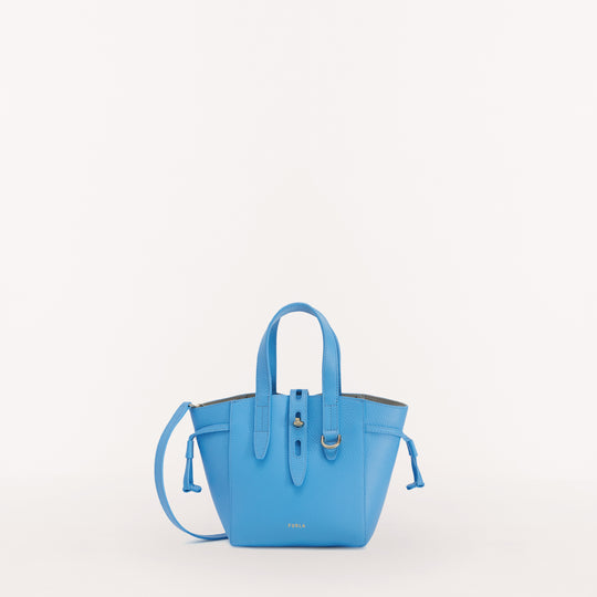 Furla Net Mini Tote Bag Cerulean Mini