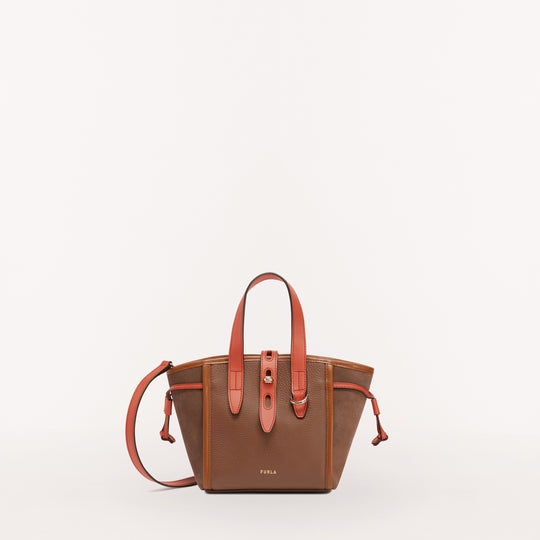 Furla Net Mini Tote Basrfua Mini Toni Praline Toni Praline Mini