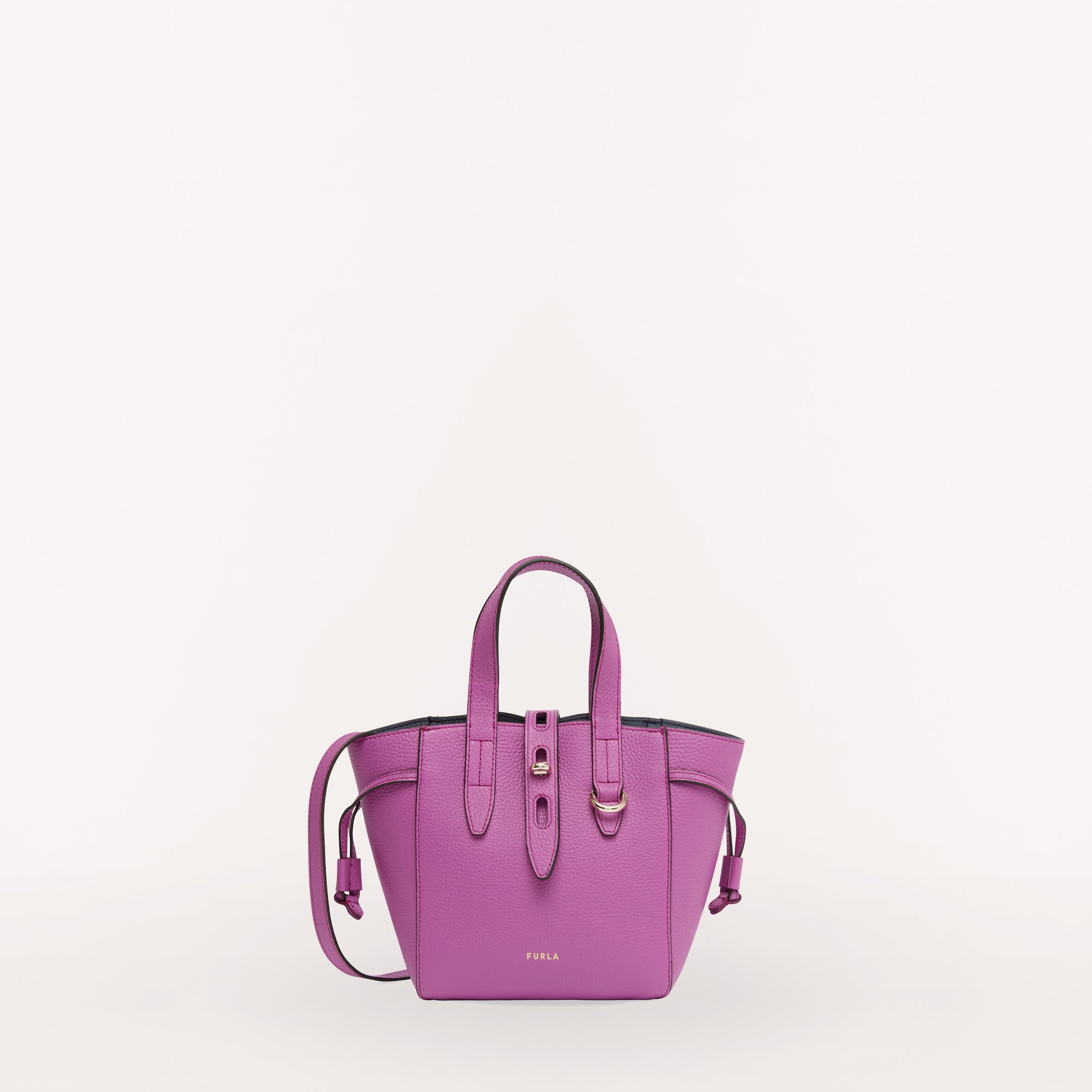 Furla Net Tote Basrfua, Violet, Vitelo St. Ercle