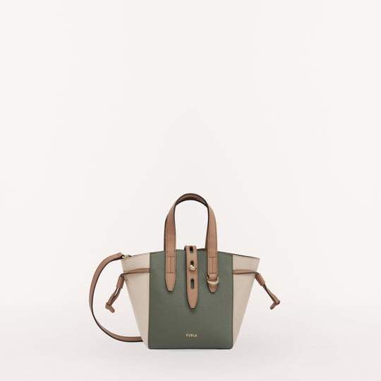 Furla Net Tote Bag Cactus/Flmn/Gre Mini