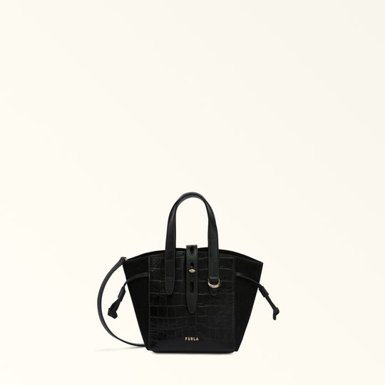 Furla Net Mini Tote Bag Nero O6 Mini