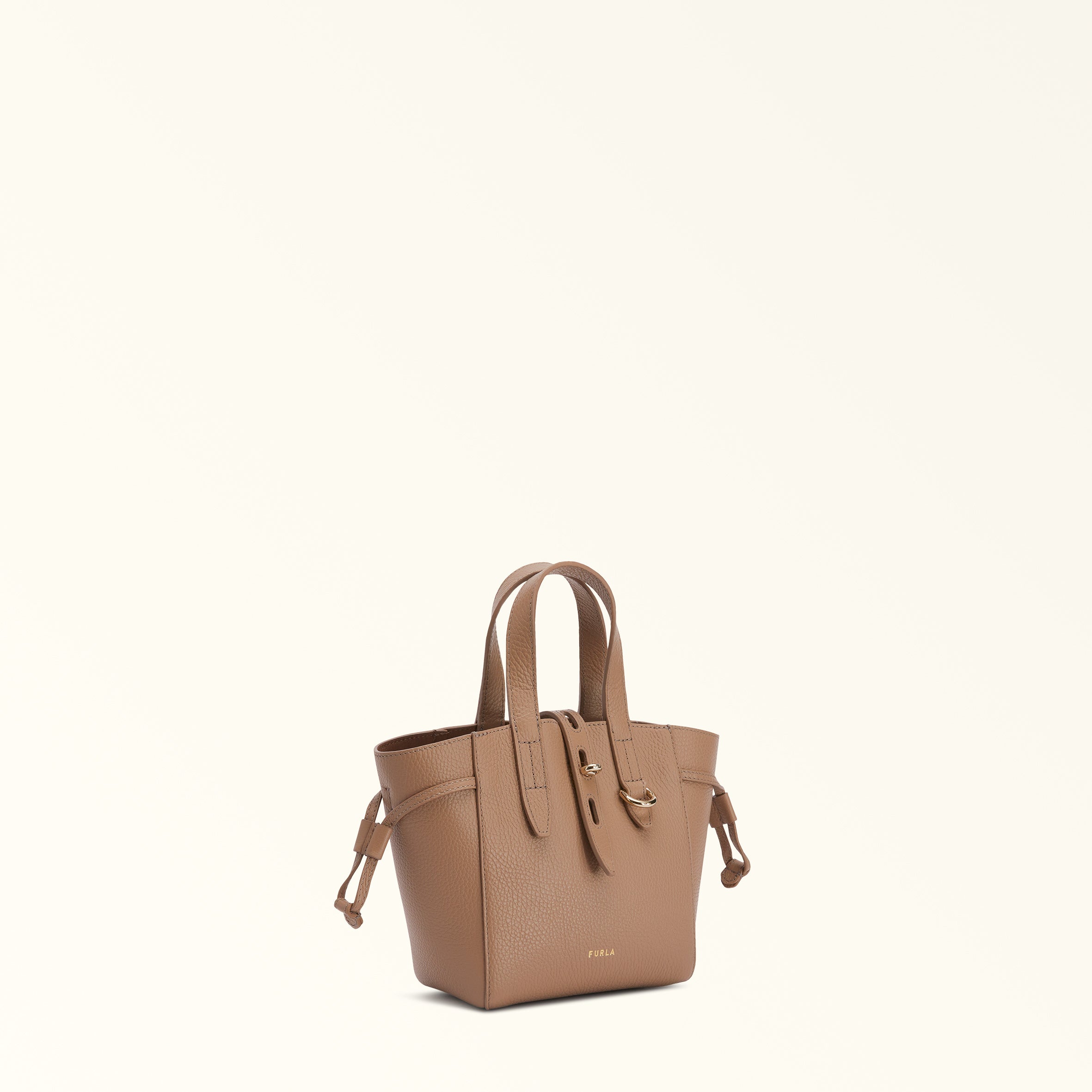 Furla Net Mini Tote Bag Greige Mini BASRFUAHSF0001257S9107