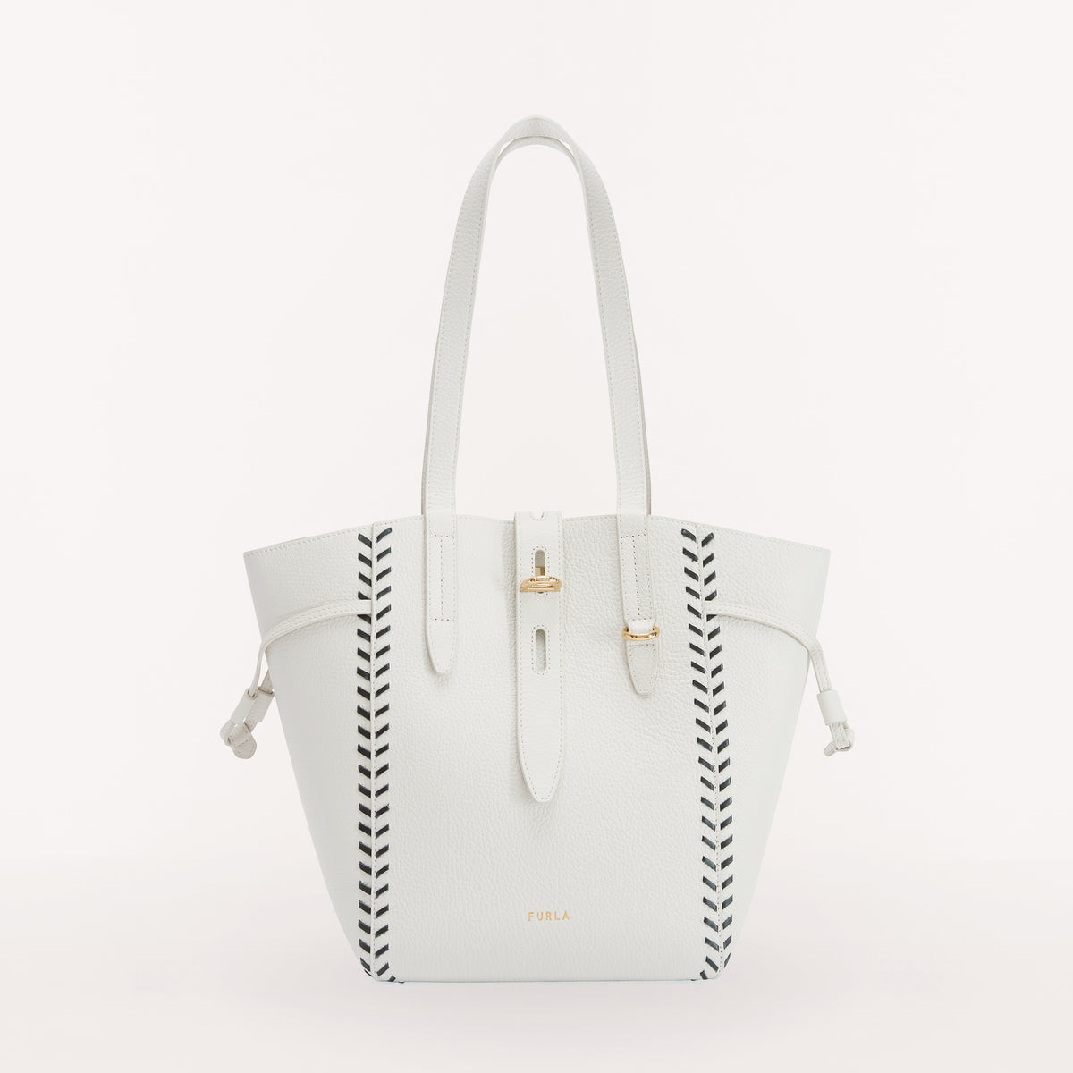 Furla Net Tote Bag Marshmlow/Nero M BZT0FUA BZT0FUABX14851843S1007
