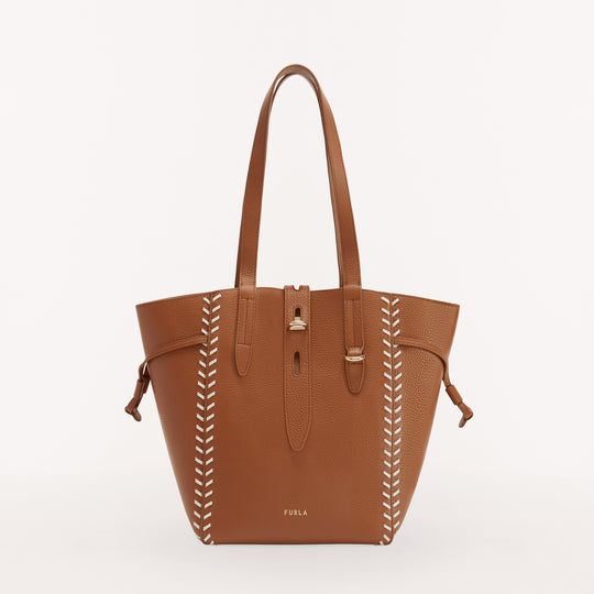 Furla Net Tote Bag Cog/Marshmallow M