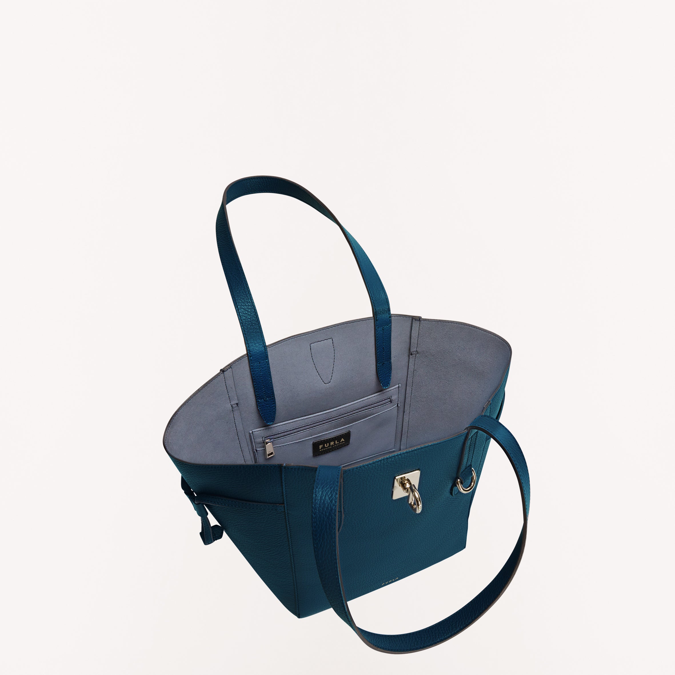 Furla Net Tote Bag Blu Jay M BZT0FUA BZT0FUAHSF0001785S9025