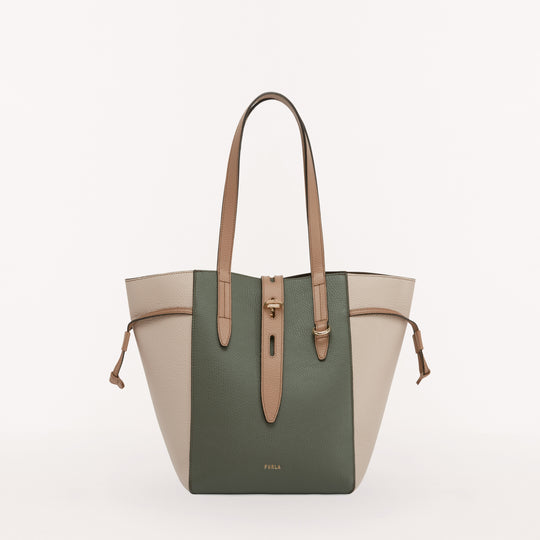 Furla Net Tote Bag Cactus/Flmn/Gre M