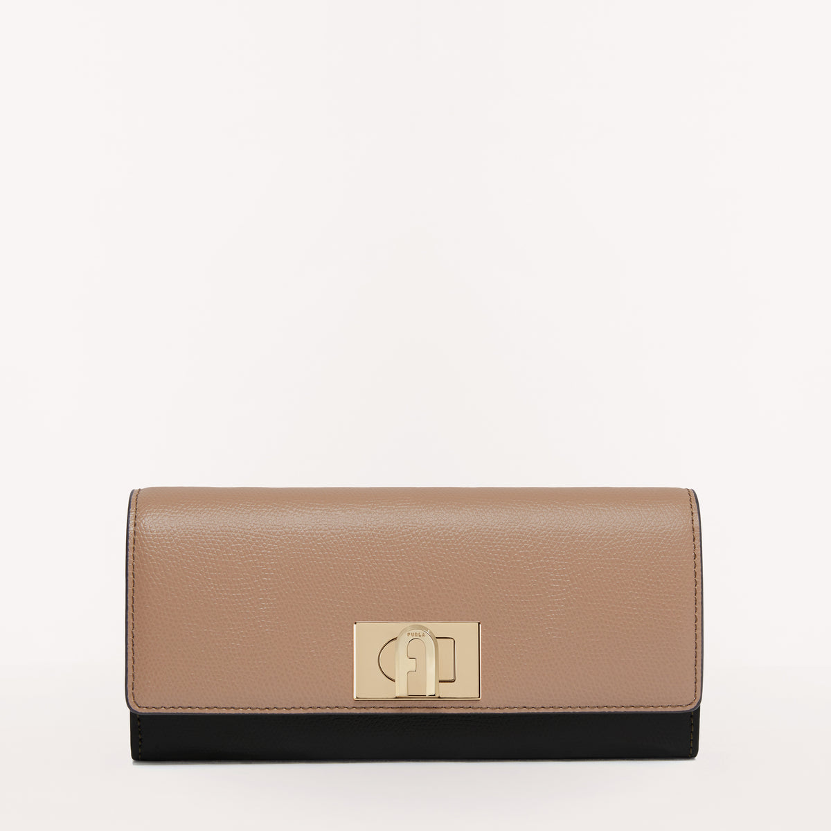 Furla 1927 Continental Wallet, Gre+Ner+Cogint., Ares Block