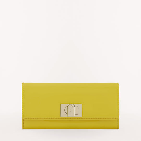 Furla 1927 Continental Wallet Canary One Size