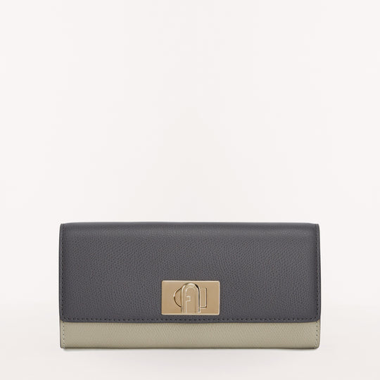 Furla 1927 Continental Wallet Soil/Mar/Perlin One Size