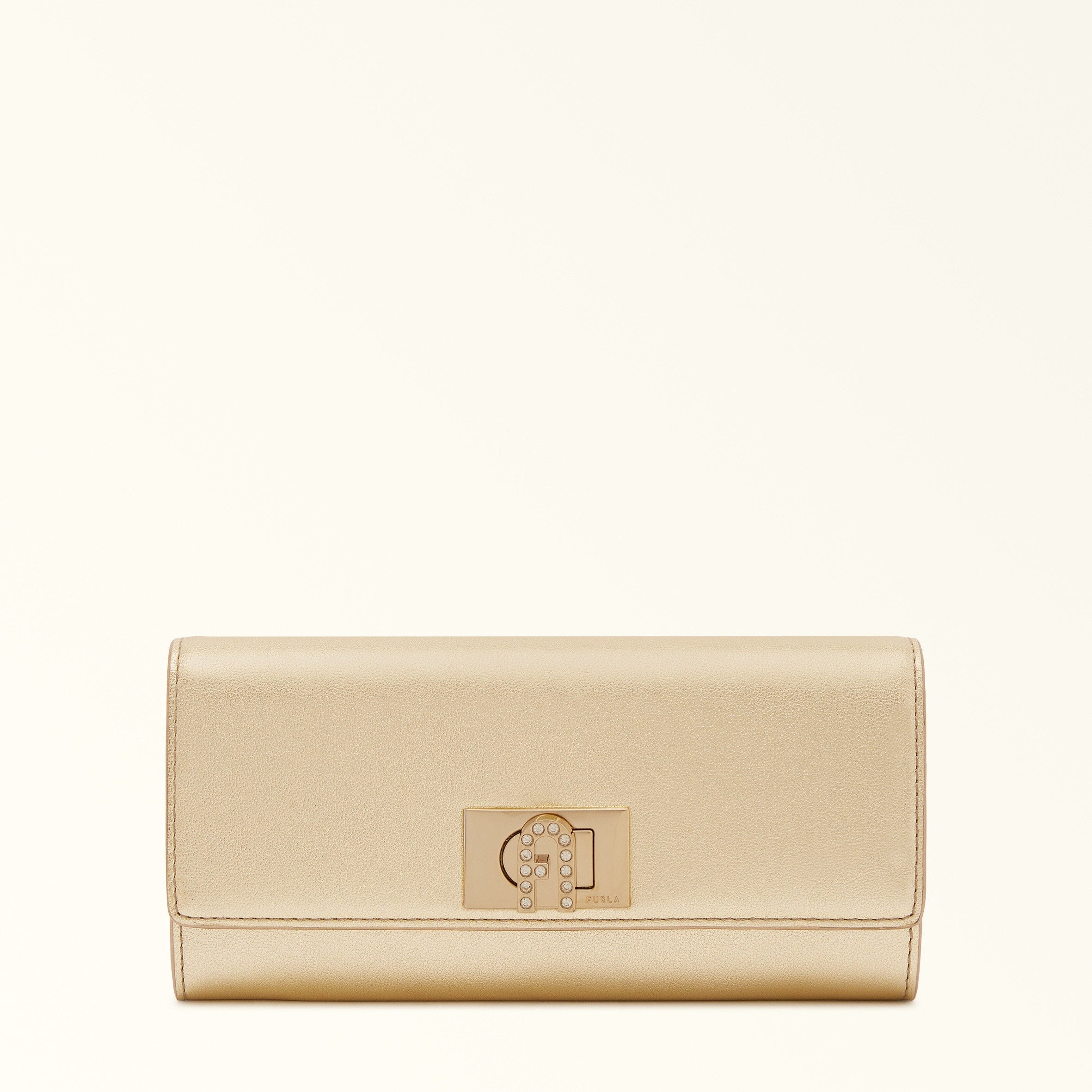 Furla 1927 Continental Wallet Gold One Size PCV0ACO PCV0ACOBX2658CGD009080