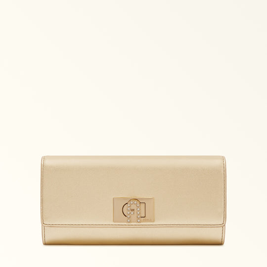 Furla 1927 Continental Wallet Gold One Size