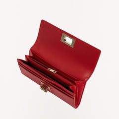 Furla 1927 Continental Wallet Rosso Vene One Size PCV0ACO PCV0ACOARE0002673S1007