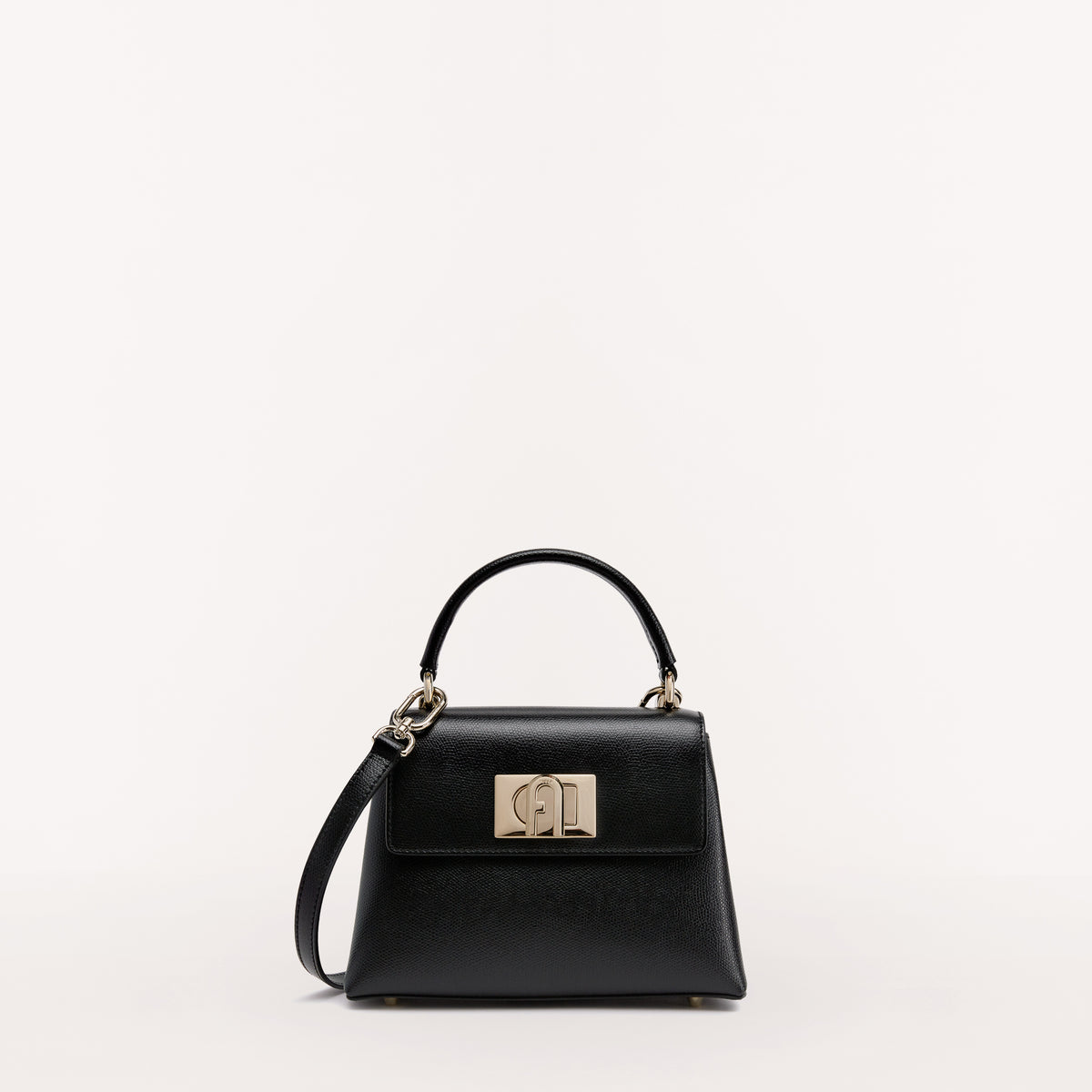 Furla 1927 Mini Top Handle Bag WB00109 Nero Mini