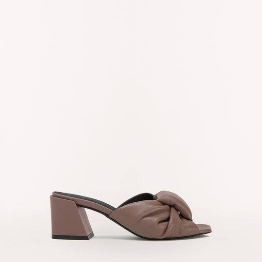 Furla Piuma T.60 Mule Sandal Bois De Rose