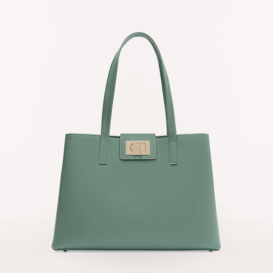 Furla 1927 Tote Bag Mineral Green L