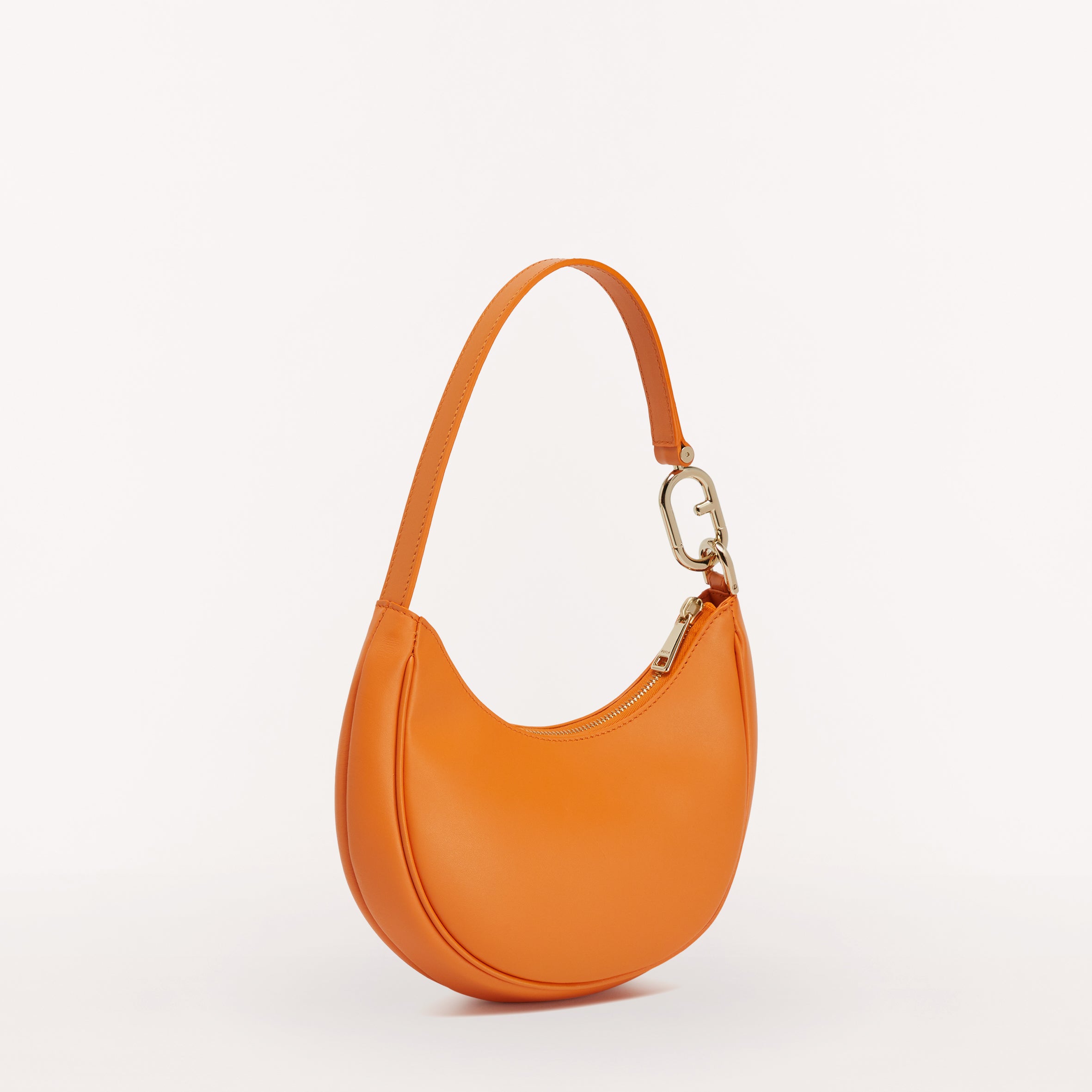 Leather Shoulder Bag - Marmalade