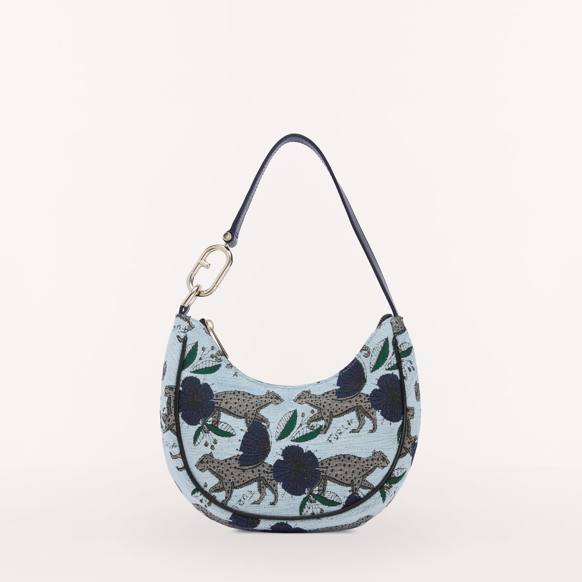 Furla Primavera Shoulder Bag, Toni Azzurro, Tess Jacq Lince