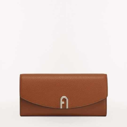 Furla Primula Continental Wall Cognac H One Size