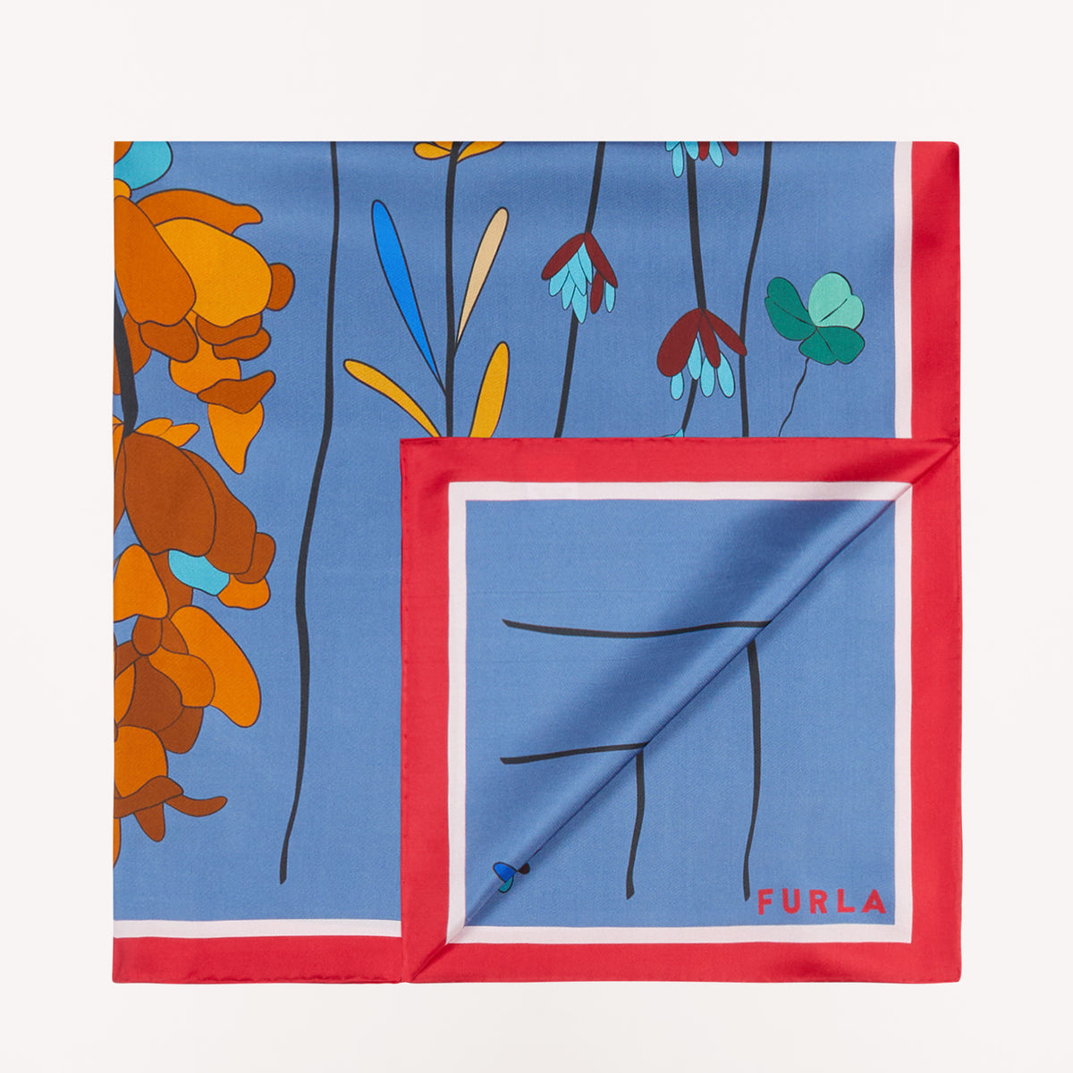 Furla Tortona Carre' 90X90, Onda, Set Twl Vnt Flw
