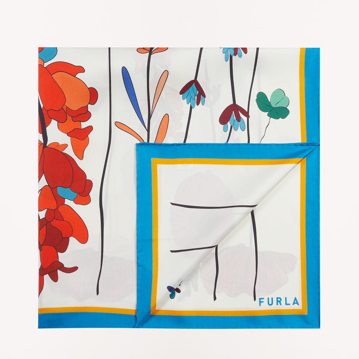 Furla Tortona Carre' 90X90, Ballerina I, Set Twl Vnt Flw