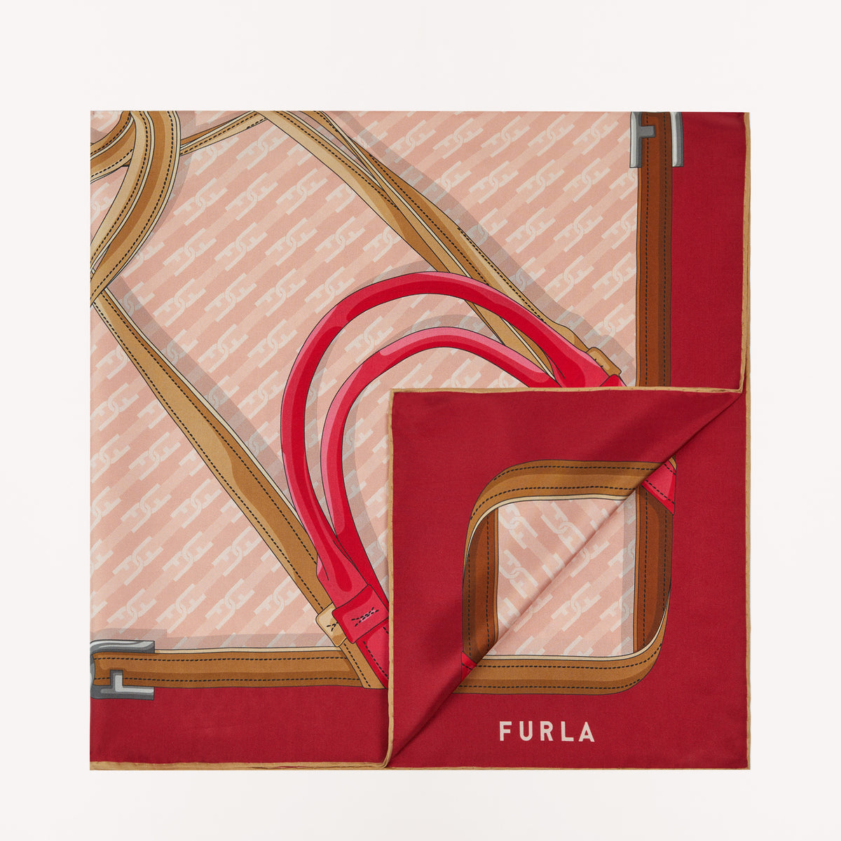 Furla Tortona Carre' 90X90, Candy Rose, Set Twl Arc Cat