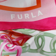 Furla Tortona Carre' 90x90 WT00021 Hot Pink 90x90 Seta Twill Chn