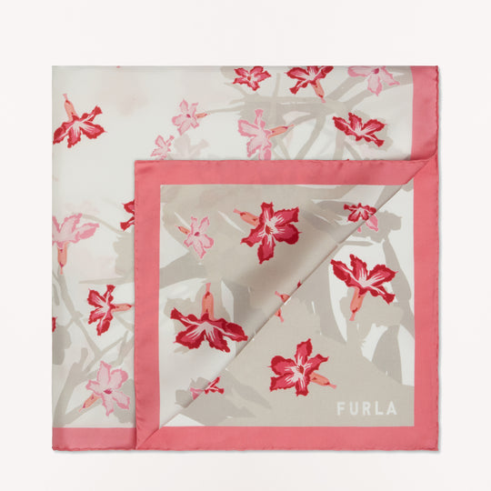 Furla Tortona Carre' 90x90 Scarf Blossom