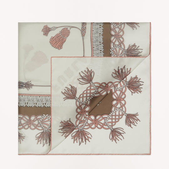 Furla Tortona Carre Scarf Begonias 90x90