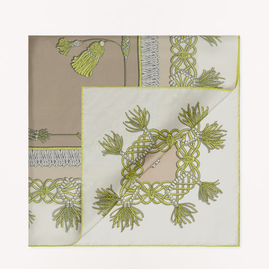 Furla Tortona Carre Scarf Jazz Green 90x90