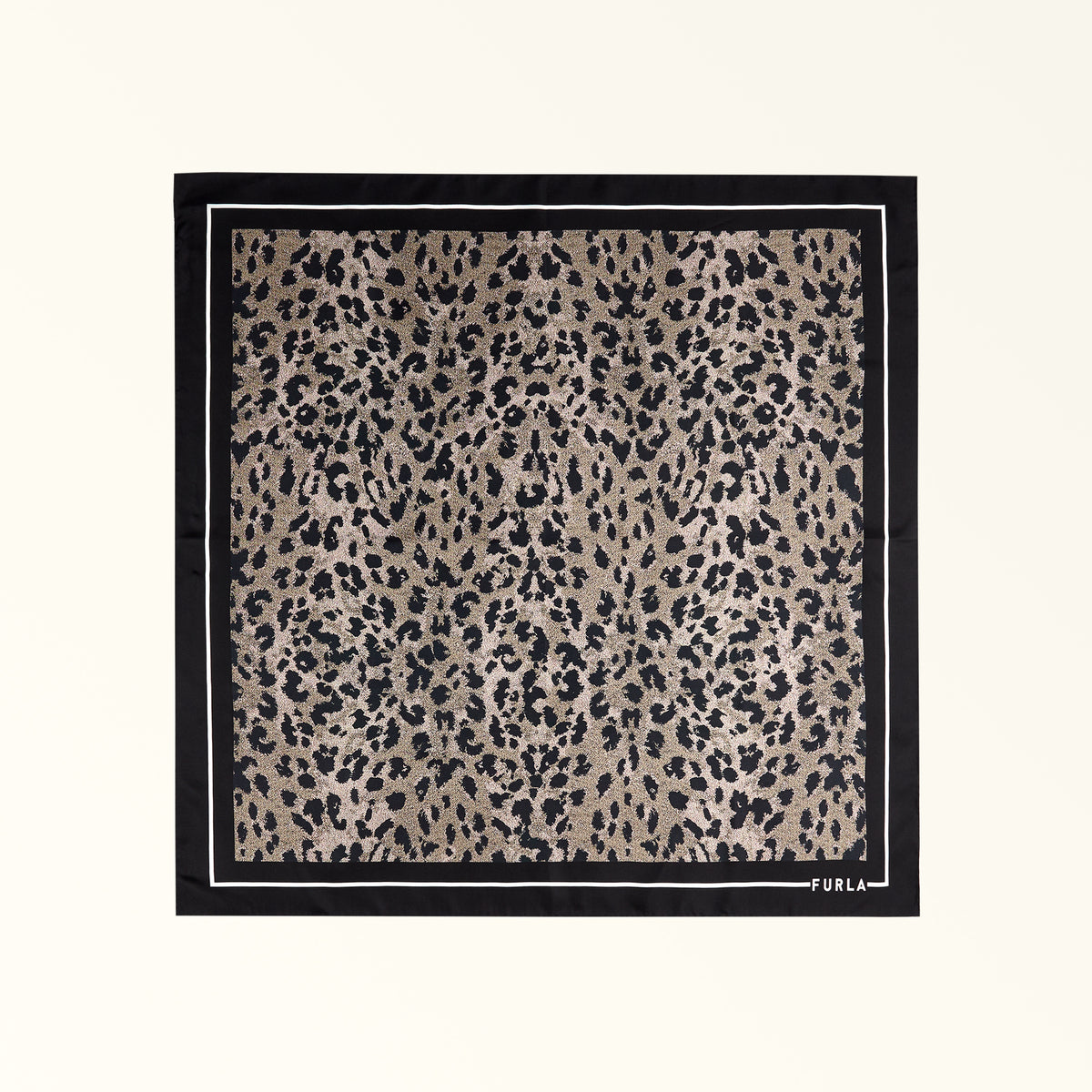 Furla Tortona Carre' 90x90 Scarf Toni Nero WT00021BX2336TON004401