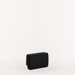 Furla 1927 Compact Wallet Trifold, Nero, Ares