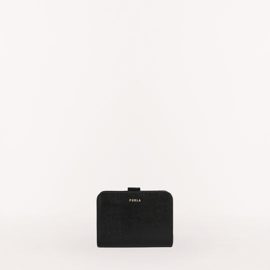 Furla Babylon Compact Wallet Nero S
