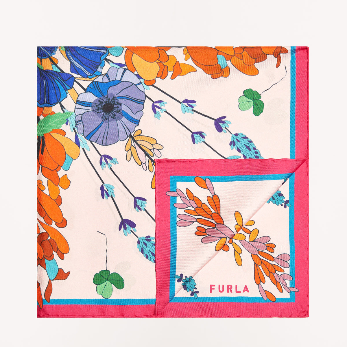 Furla Primula Carre' 60X60, Opal, Set Twill Kalei