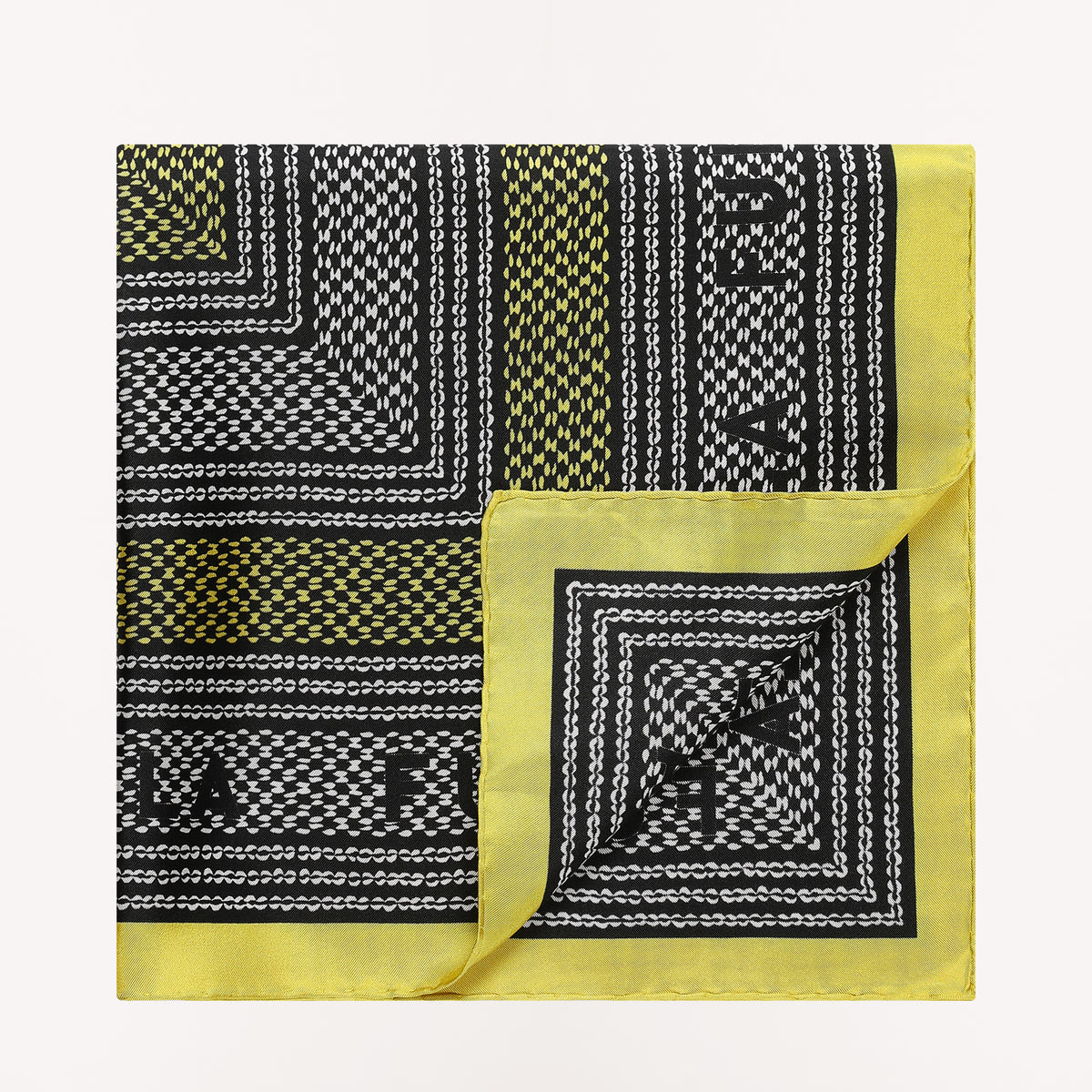 Furla Primula Carre' 60x60 WT00030 Canary 60x60 Set Twl Stp Rop