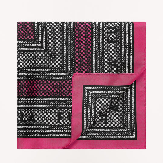 Furla Primula Carre' 60x60 Hot Pink