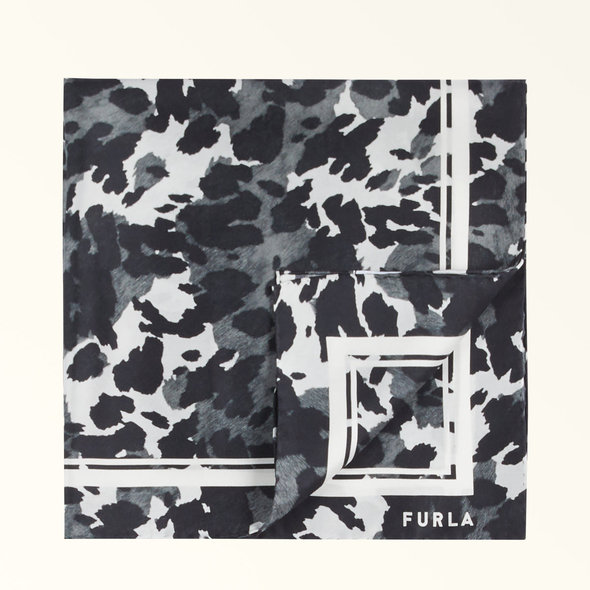 Furla Primula Carre' 60x60 Scarf Toni Nero WT00030BX2339TON004401
