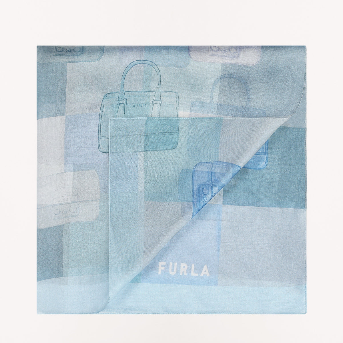 Furla Primavera Stola Toni Cerulean 70x200 WT00031 WT00031BX18672059S4401