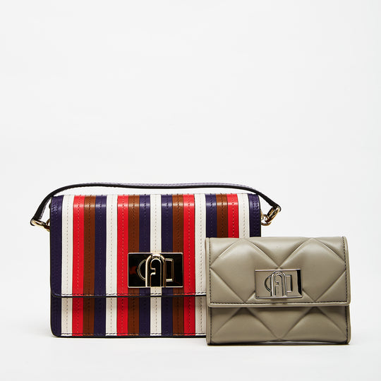 Furla Mini Crossbody with Compact Wallet Combo