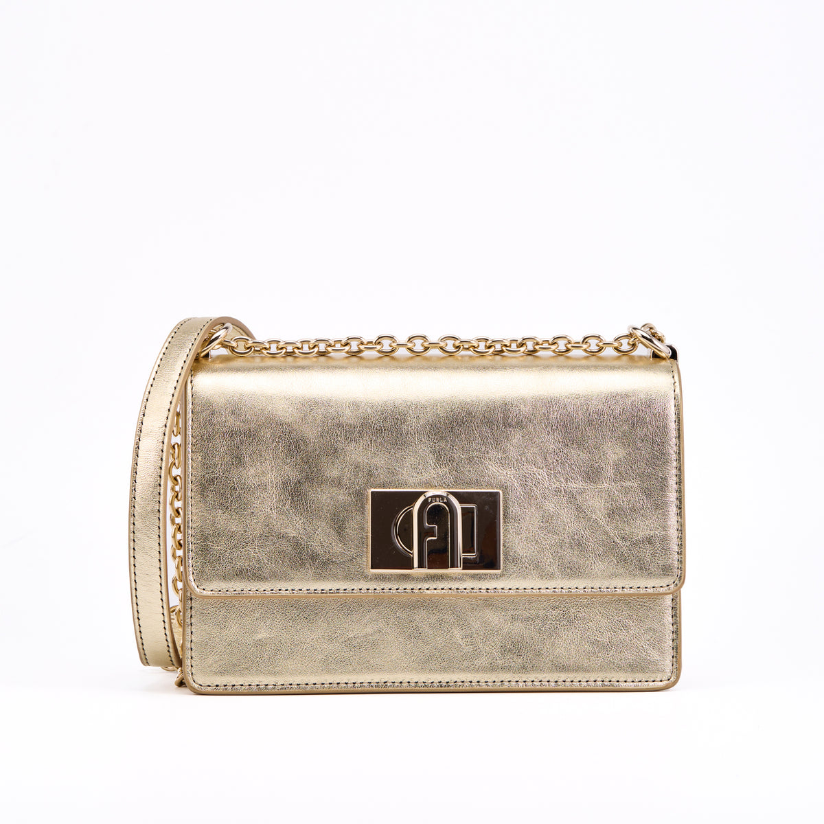 Furla 1927 Mini Crossbody Bag Color Gold Mini BAFKACOBX1711CGD001007