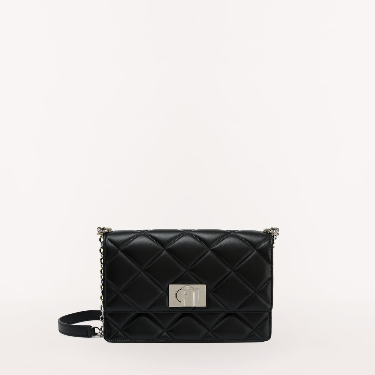 Furla 1927 Crossbody Bafiaco, Nero, Nap Burn Trapun
