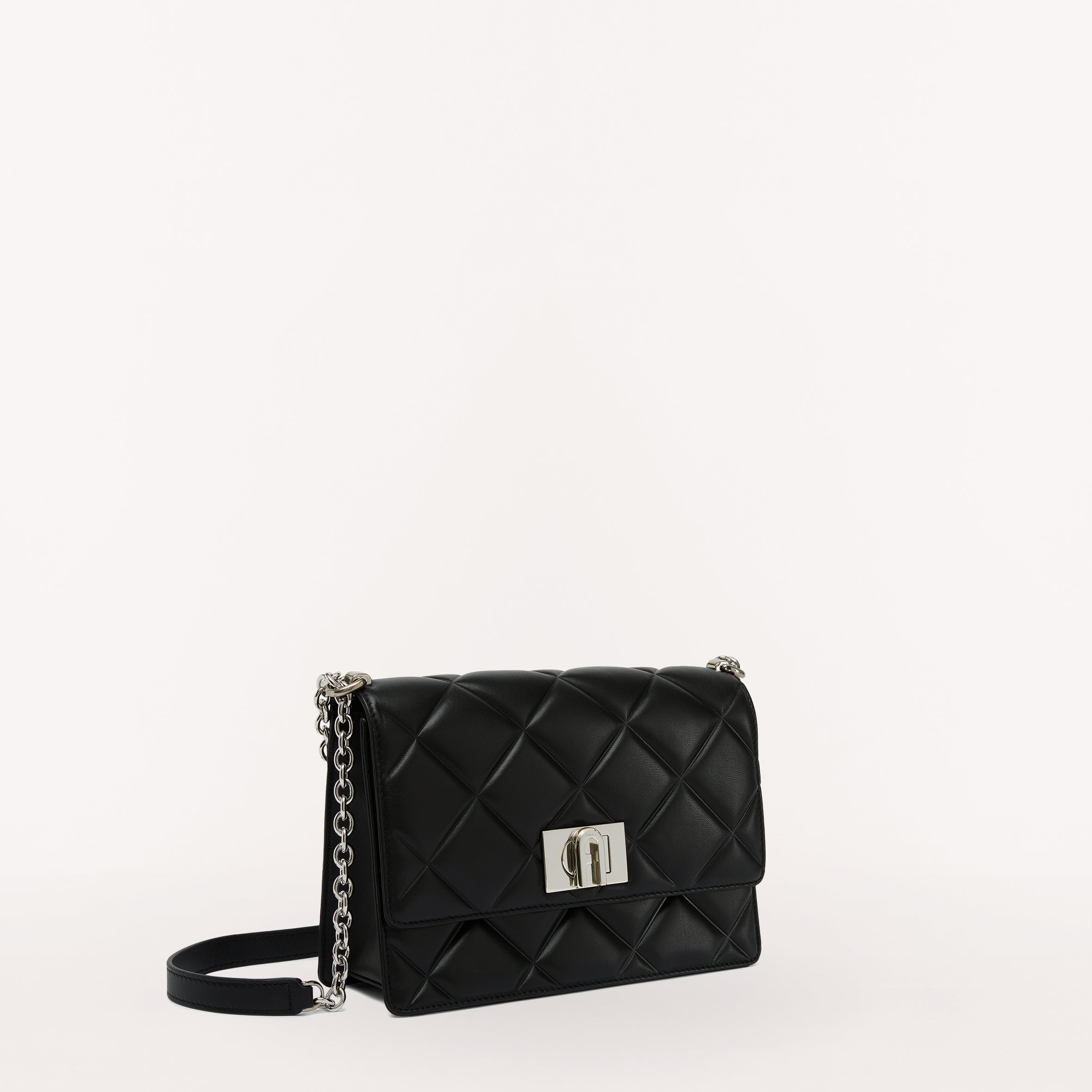 Furla 1927 Crossbody Bafiaco, Nero, Nap Burn Trapun