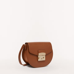 Furla Metropolis Crossbody Round Bag Mini Cognac H Cognac H Mini