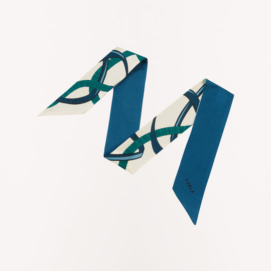 Furla Metropolis Mini Bandeau 6x100 Blu Jay