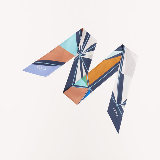 Furla Metropolis Bandeau Scarf Toni Midnight 6x100