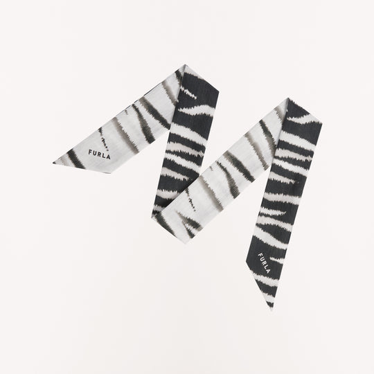 Furla Metropolis Bandeau Scarf Nero O6 6x100